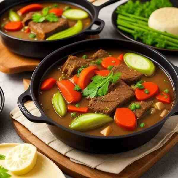 Рагу из овощей с мясом